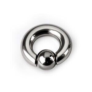G23 Titanium Septum Ring 00G 16mm Spring Action CBR Body Jewelry